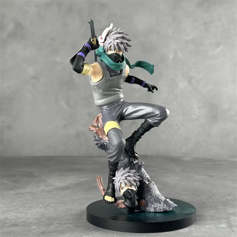 Naruto Kakashi Anbu Battle Statue