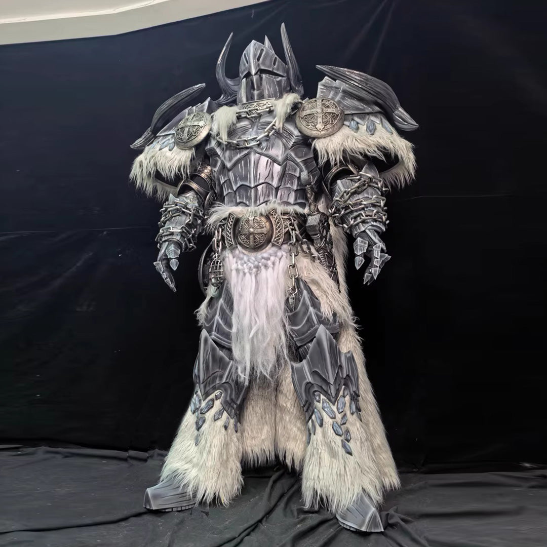 Monster Hunter Wilds Lockblade Dragon Cosplay Armor & Hammer Set – Custom Made