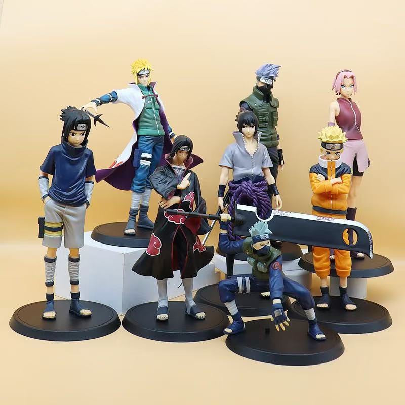 Naruto Shippuden Character Figure Set