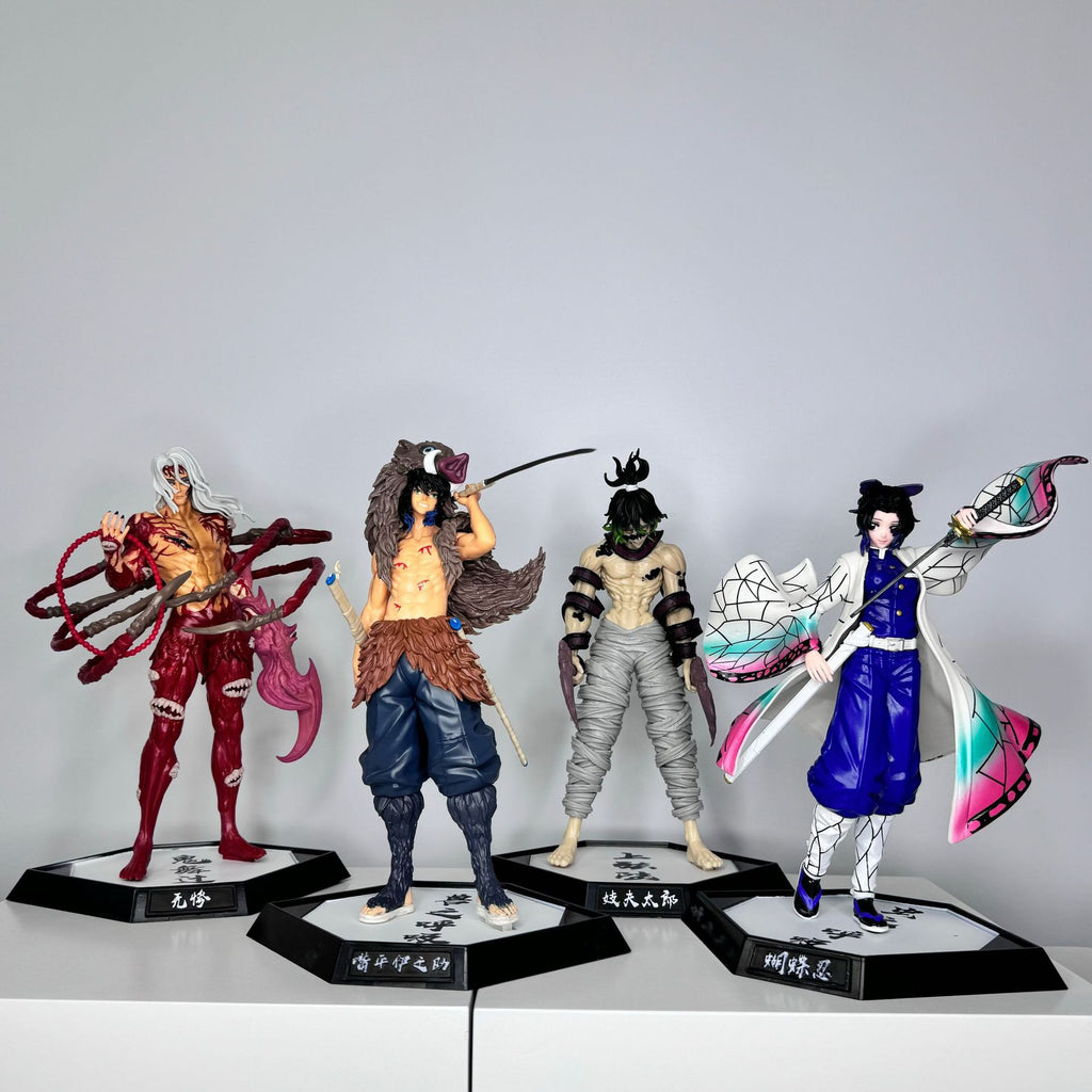 Demon Slayer GK Figure Set - Muzan, Gyutaro, Daki, Yoriichi, Inosuke, Shinobu