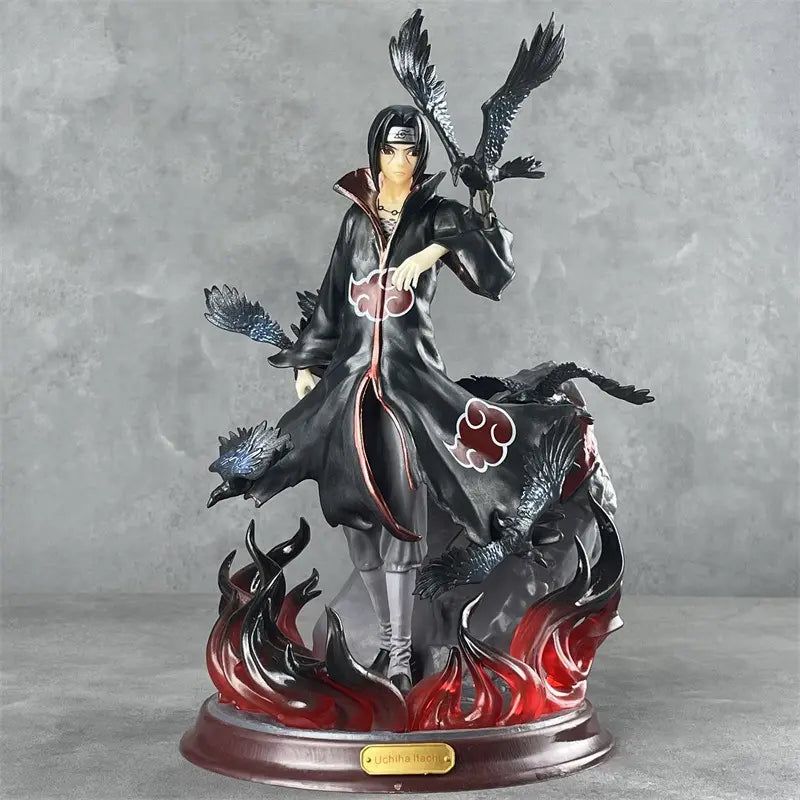 Naruto Itachi Uchiha Crow Figure