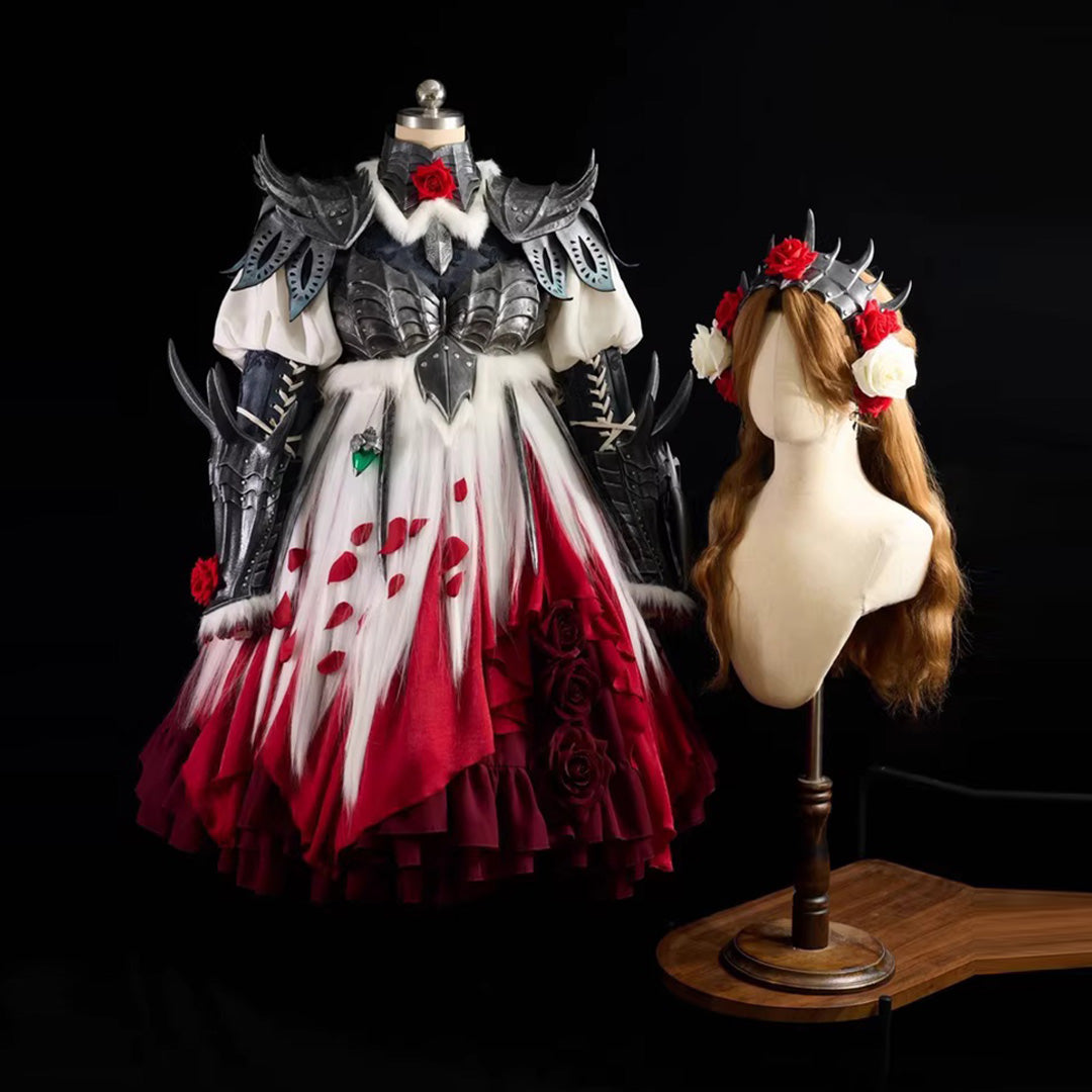 Monster Hunter Wilds Rose Spider Female Cosplay Armor Set – Custom Made