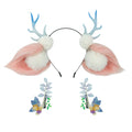Yao (Honor of Kings) Pink Antler Headband & Hair Clips