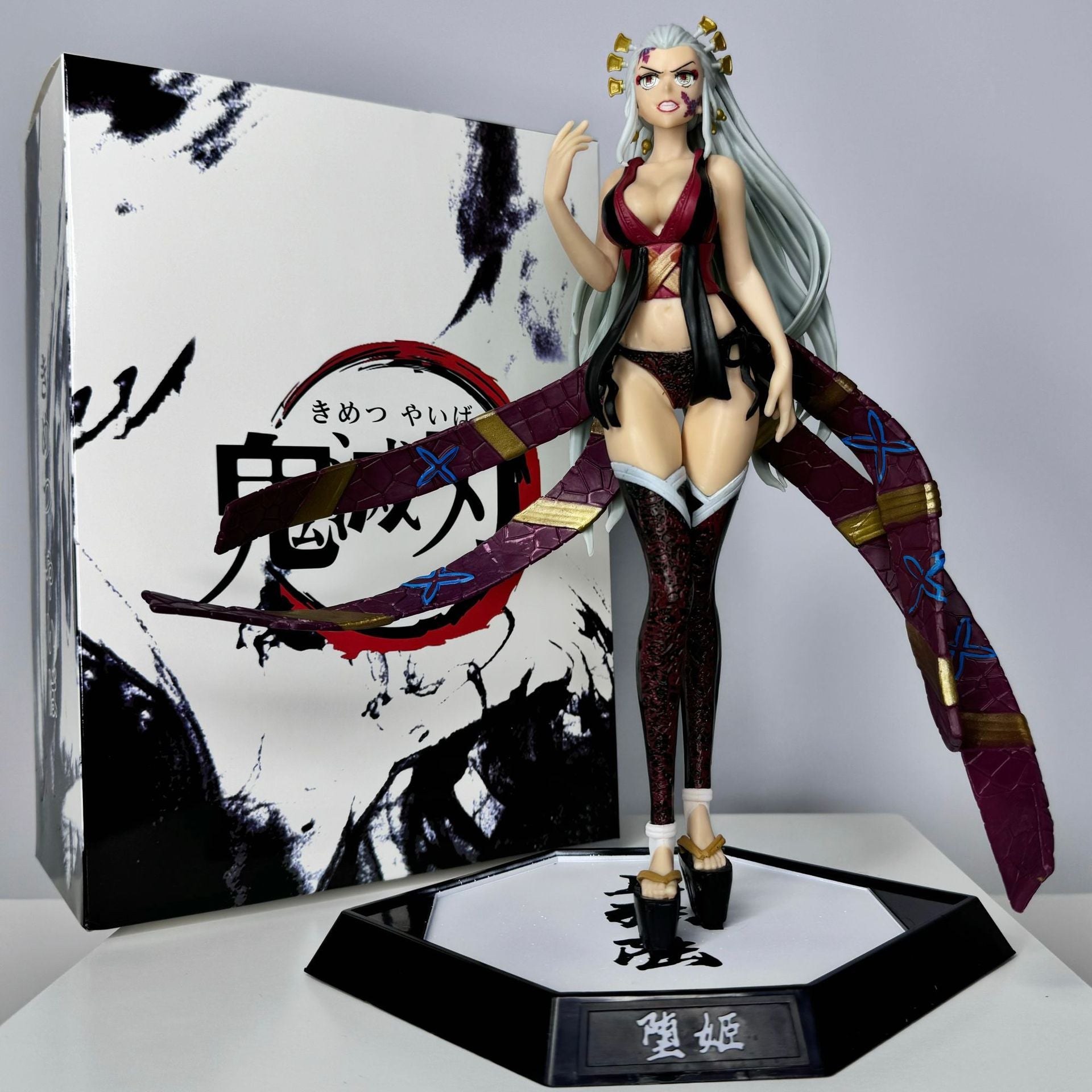 Demon Slayer GK Figure Set - Muzan, Gyutaro, Daki, Yoriichi, Inosuke, Shinobu