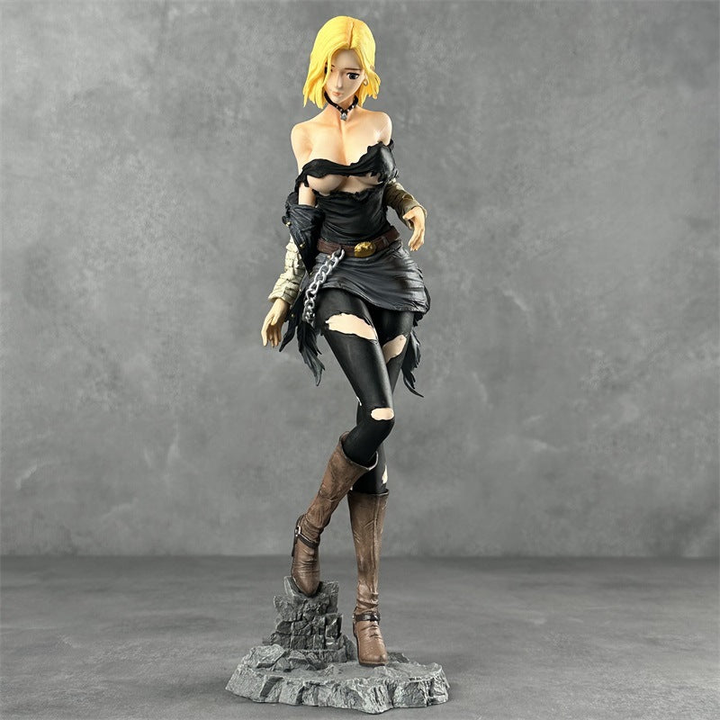 Dragon Ball Android 18 Ruined Outfit PVC Statue