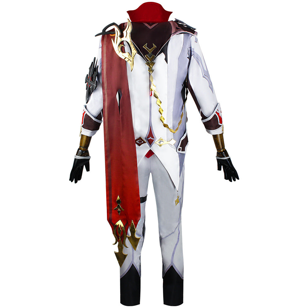 Genshin Impact Tartaglia Cosplay Costume - Fatui Harbinger Outfit