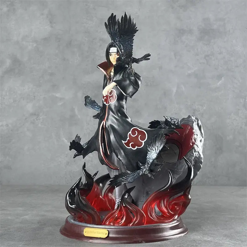 Naruto Itachi Uchiha Crow Figure