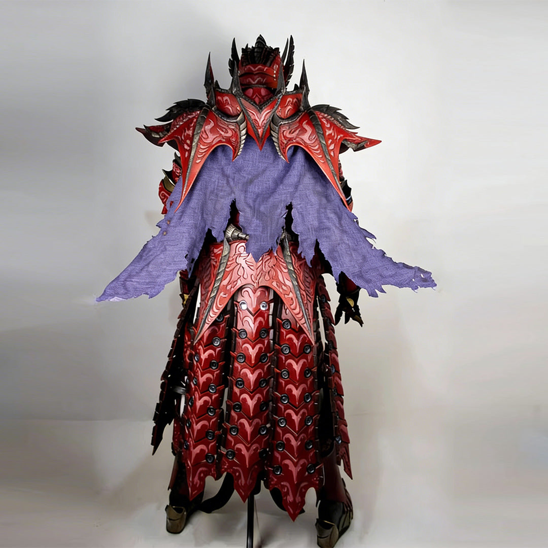 Monster Hunter Pale Red Dragon (Mechazu) Cosplay Armor Full Set – Custom Made
