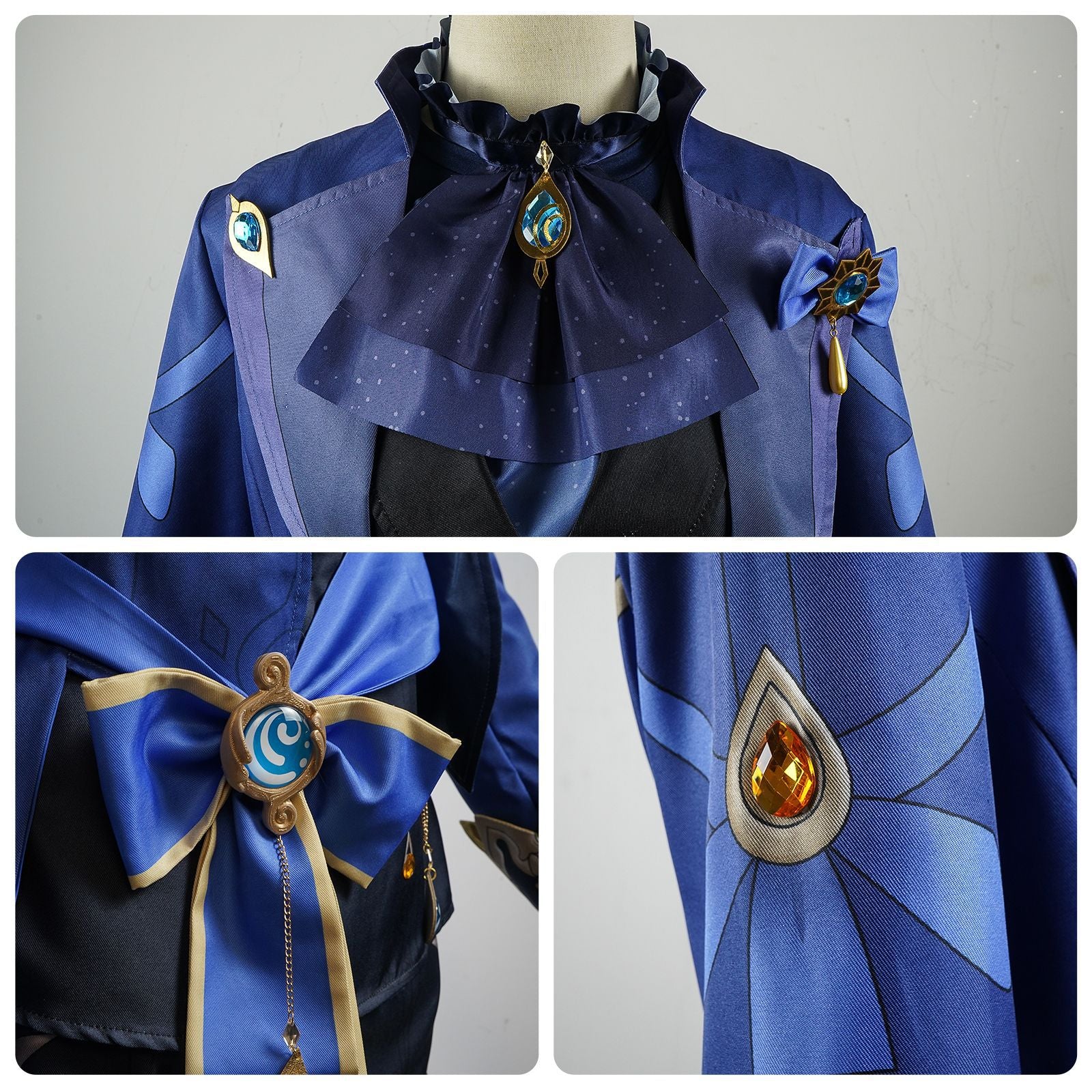 Genshin Impact Furina Cosplay Costume - Fontaine Archon Outfit