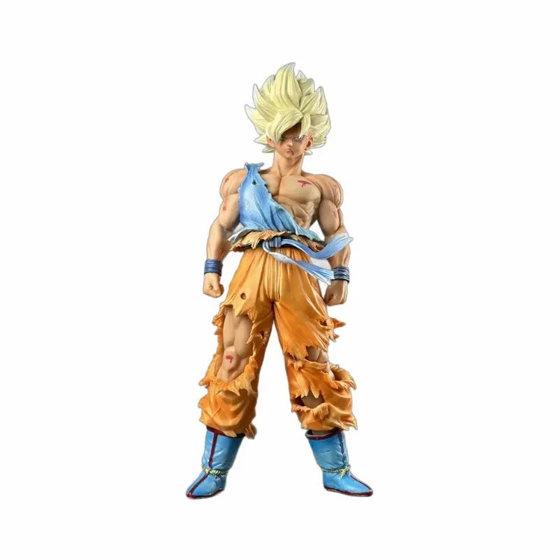 Dragon Ball Goku Super Saiyan Battle Damaged Figure