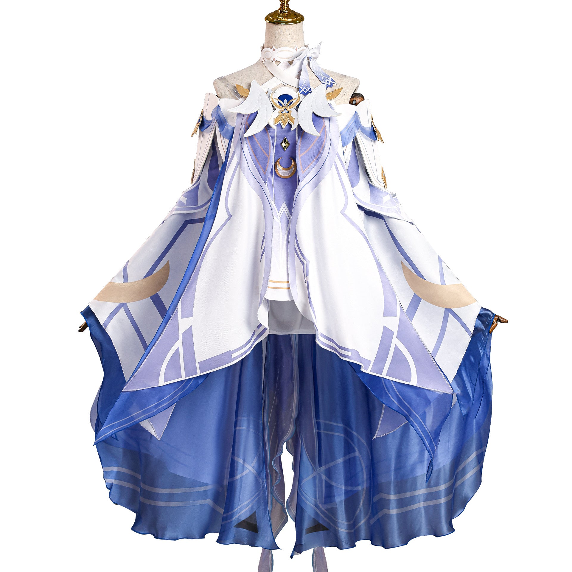 Genshin Impact Moon Maiden Cosplay Costume