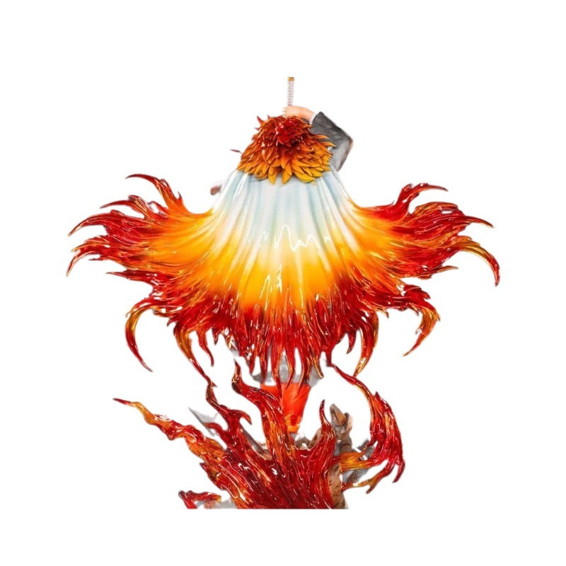 Demon Slayer Kyojuro Rengoku Flame Hashira GK Figure - Anime Collectible