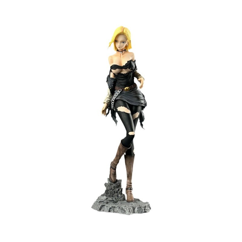 Dragon Ball Android 18 Ruined Outfit PVC Statue