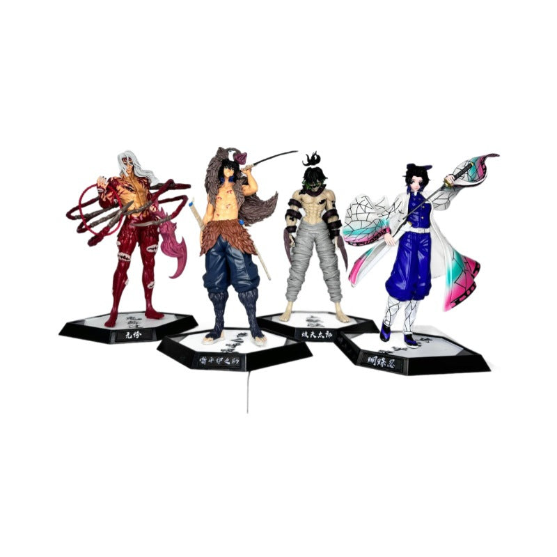 Demon Slayer GK Figure Set - Muzan, Gyutaro, Daki, Yoriichi, Inosuke, Shinobu