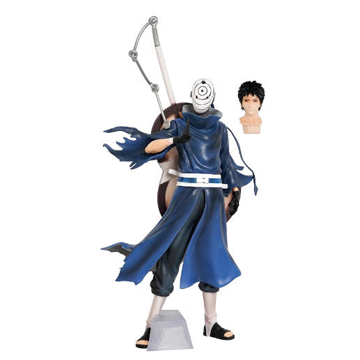 Naruto Obito Uchiha Figure with Interchangeable Head