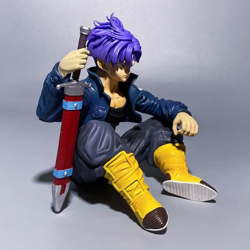 Future Trunks Seated PVC Figure – Dragon Ball Z Collectible1