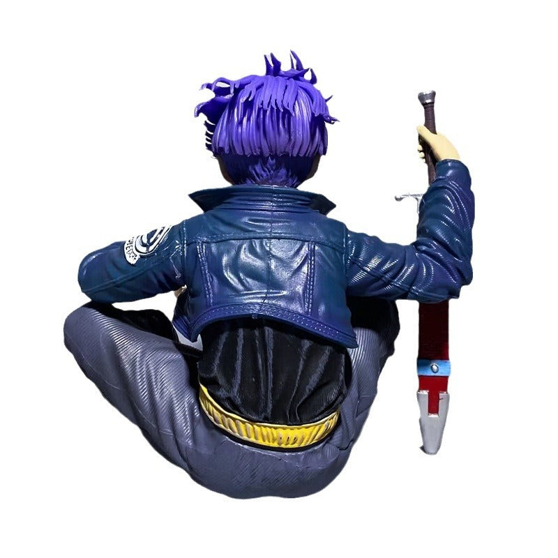 Future Trunks Seated PVC Figure – Dragon Ball Z Collectible3