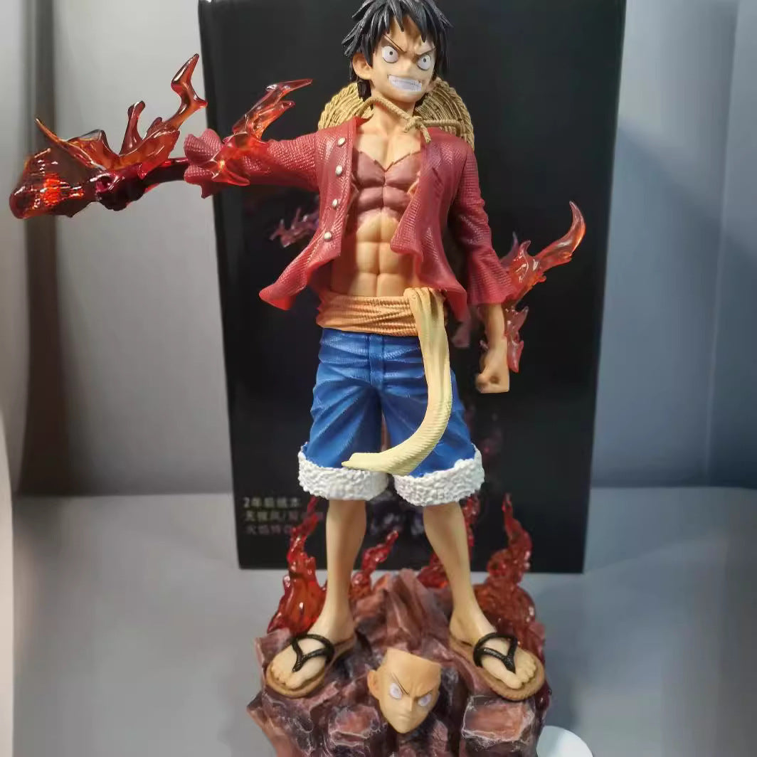 Monkey D. Luffy Red Hawk PVC Figure – One Piece Collectible1