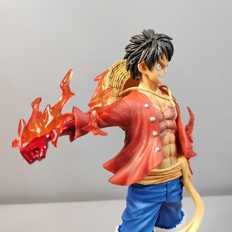 Monkey D. Luffy Red Hawk PVC Figure – One Piece Collectible3