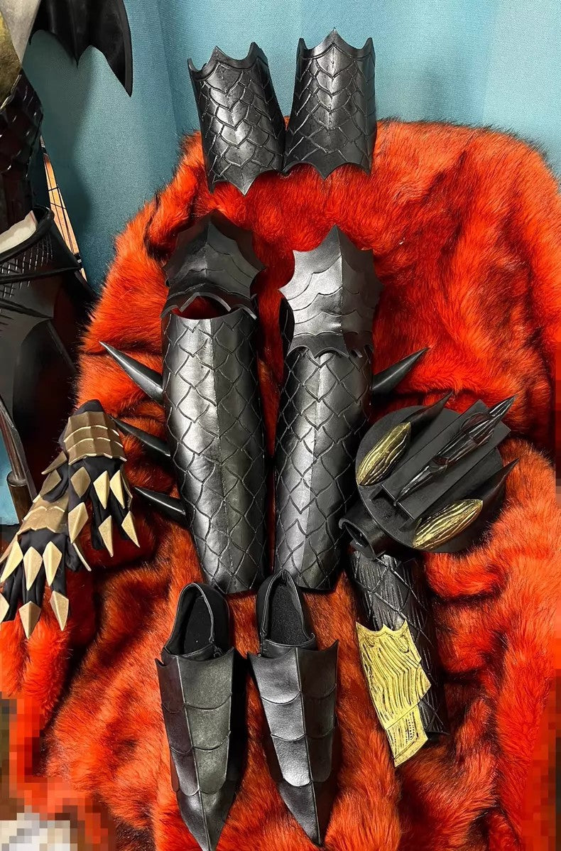 Monster Hunter World Black Dragon β Female Hunter Cosplay Costume – Custom Made to Order3