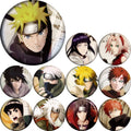 Naruto Shippuden 11 Character Button Badge Set – Anime Pins1