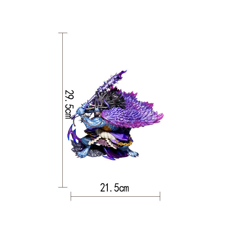 One Piece Kaido Hybrid Form 29.5cm PVC Figure Collectible Statue3