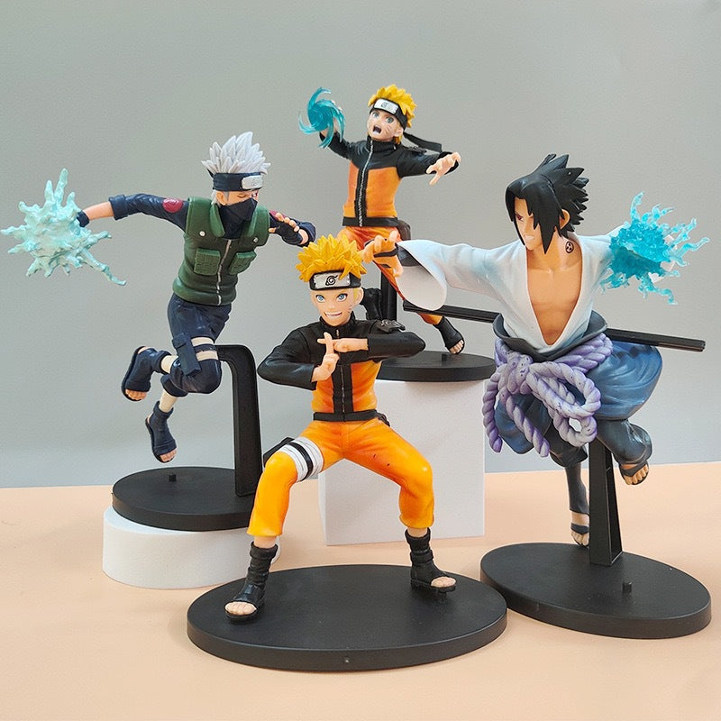 Team 7 PVC Figure Set – Naruto Shippuden Naruto, Sasuke & Kakashi1