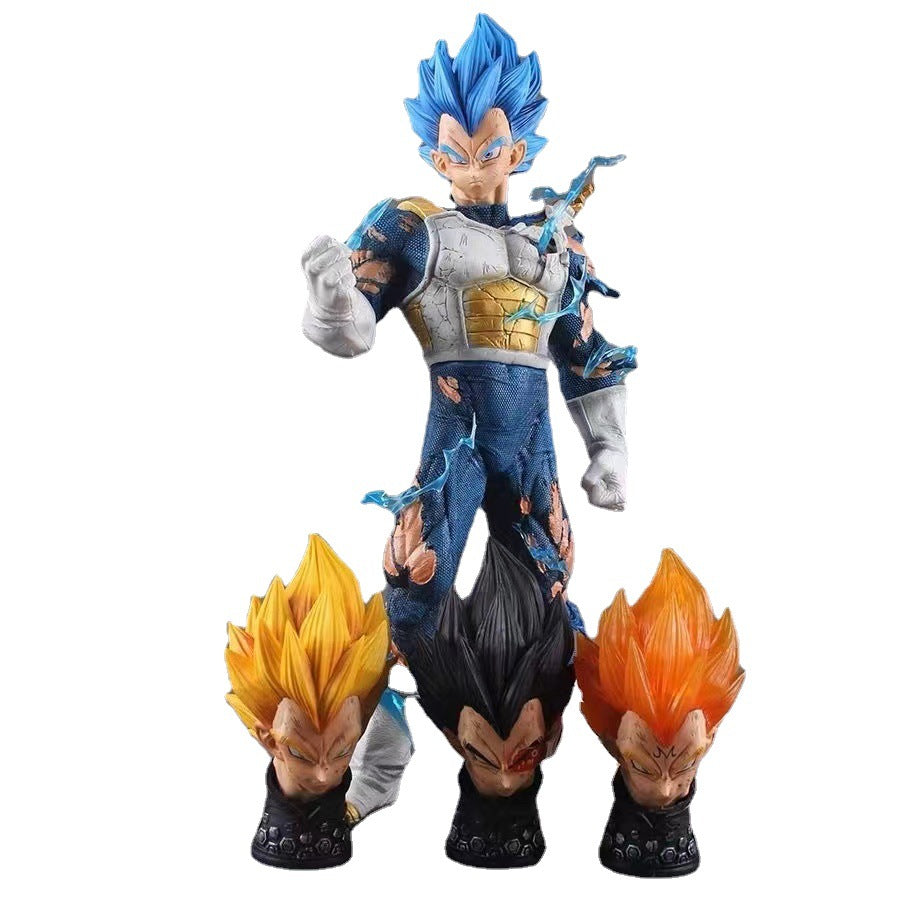 Vegeta SSB LED PVC Figure – Dragon Ball Z Statue2